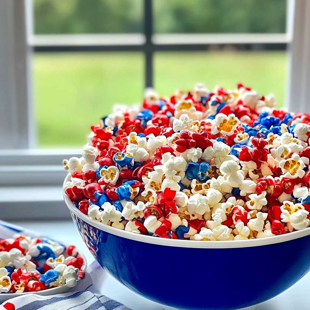 Easy 4th of July Popcorn Recipe
