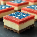 Easy Patriotic Cheesecake Bars